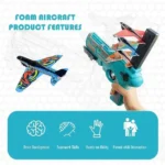 Glider Airplanes Launcher Shooting Gun