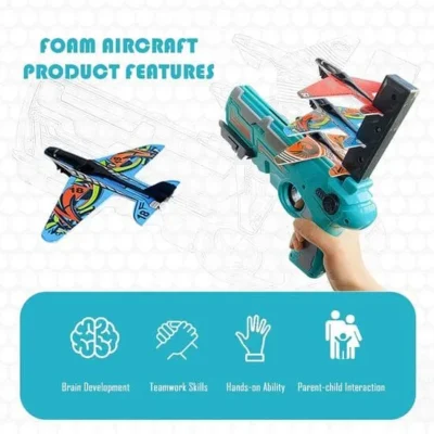 Glider Airplanes Launcher Shooting Gun