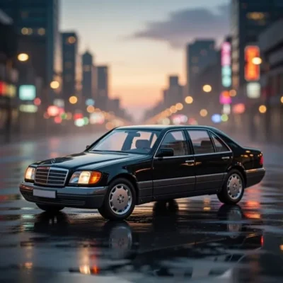 Mercedez Benz W140 Diecast Car Model