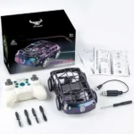2 in 1 Mini RC Car & Drone With Lights