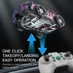 2 in 1 Mini RC Car & Drone With Lights