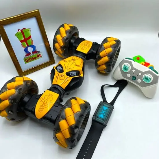 Hand Gesture Control Big Monster Stunt Car (3) Hand Gesture Control Big Monster Stunt Car