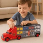 Hotwheel Play Truck With Cars