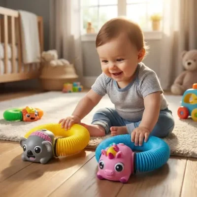Electric Twisting Colorful Animal Pop Cars