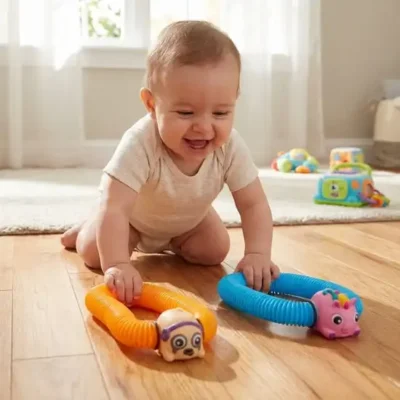 Electric Twisting Colorful Animal Pop Cars
