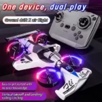 Flying RC Drone & Stunt Car For Kids
