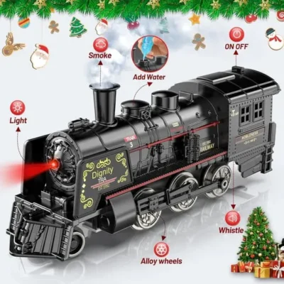 Classic Smog Alloy Train Set For Kids