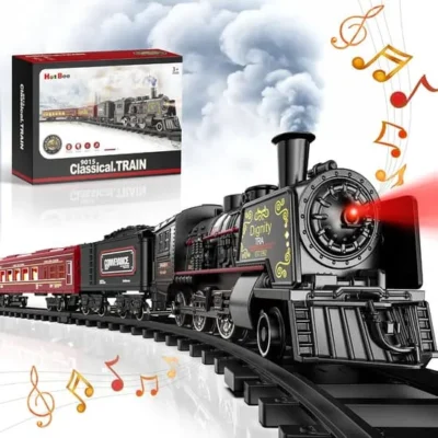 Classic Smog Alloy Train Set For Kids