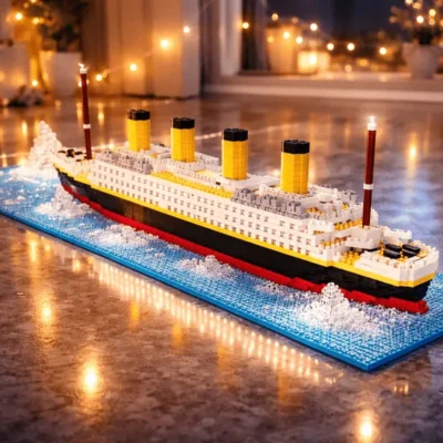 Classic Titanic Lego Building Blocks
