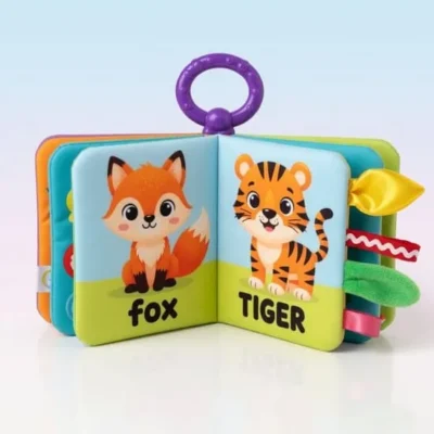 Educational Soft Animal Book For Kids