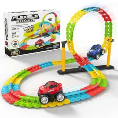 Flexible Car Racing Track Set