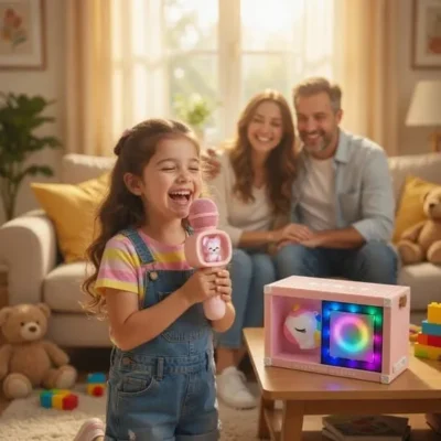 Karaoke Unicorn Bluetooth Speaker With Mic