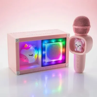 Karaoke Unicorn Bluetooth Speaker With Mic