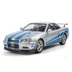 Nissan Skyline GTR R34 Diecast Car Model