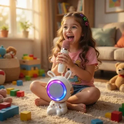 Space Bot Bluetooth Speacker With Mic