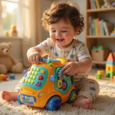 Educational Activity Musical Phone Car