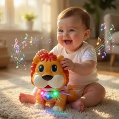Lion Toy For Kids With Music And Lights
