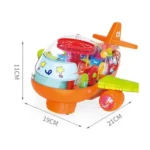Musical Gear Airplane Toy For Kids