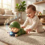 Crawling Baby Soldier With Music and Lights
