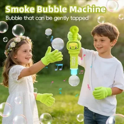 Electric Colorful Smoke Bubble Machine