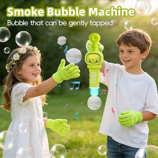 Electric Colorful Smoke Bubble Machine