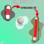 Flexible Magnetic Sticks Building Blocks