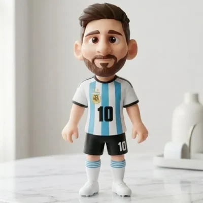 Mini Messi Action Figure