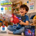 2-in-1 Colorful Bubbles & Water Shooting Gun