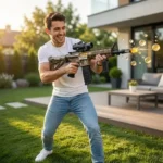 Rechargeable MEGA M4A1 Gel Blaster Gun