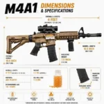 Rechargeable MEGA M4A1 Gel Blaster Gun