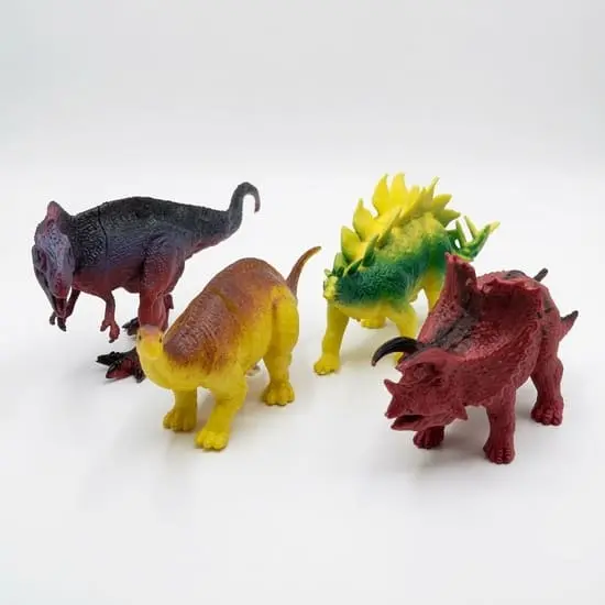 Silicon Dinosaur Figures Set For Kids
