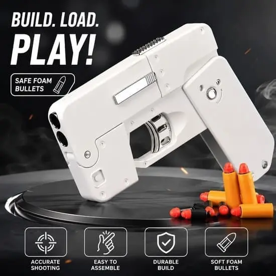iPhone Style Shooting Gun Toy